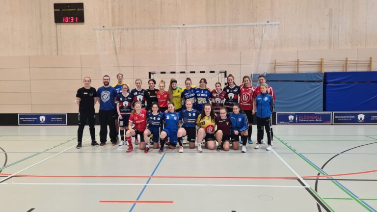 Das neue FloorballBB-Damenteam