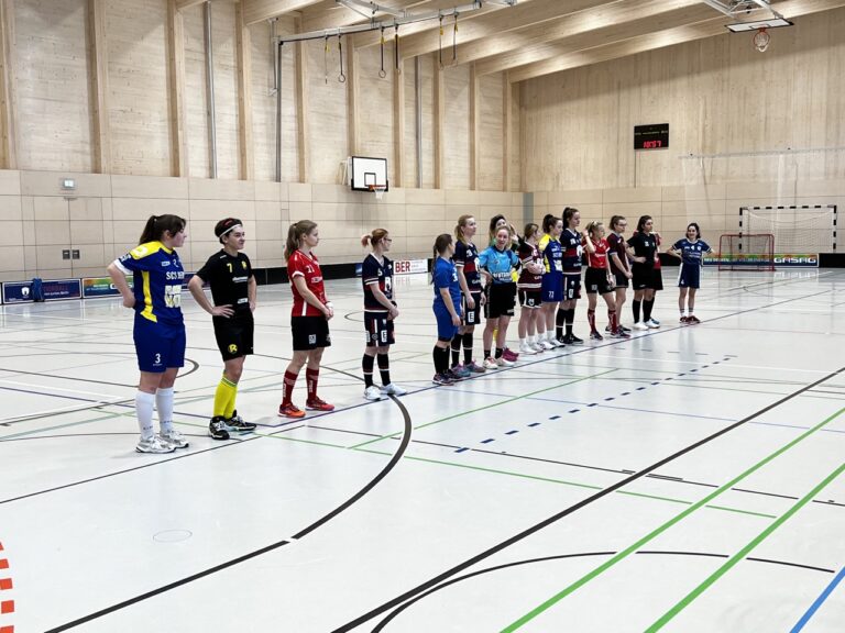 Erster Test für das neue FloorballBB-Damenteam