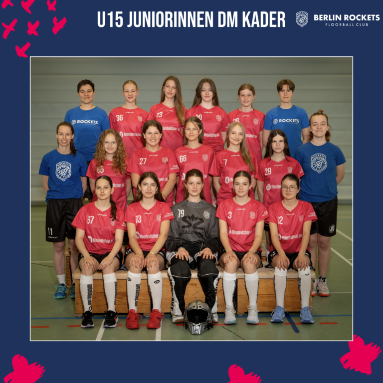 Vierter Platz bei der U15w-DM für die Berlin Rockets