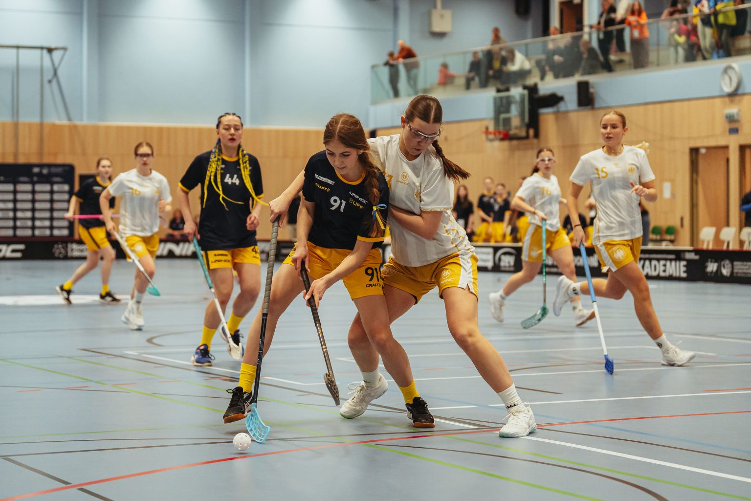 WU19 WFCQ EUR 2026 - Ukraine v Germany in Sporthalle Rennbahnstraße am 5. February 2026 in Berlin, Germany.

---

4th - 8th February 2026, Berlin, Germany
Event page: https://u19wwfcq2026.de/
Photo by: Christoph Pabel