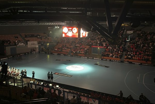 Final4 in Zwickau in 2026 - tolle Atmosphäre rund um den Floorball Pokal. Foto: Martin Paff