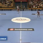 Kommentatorenbox. Foto: Floorball-facts.de