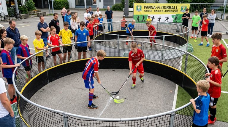 Panna-Floorball: schnell, actionreich, virtuos.