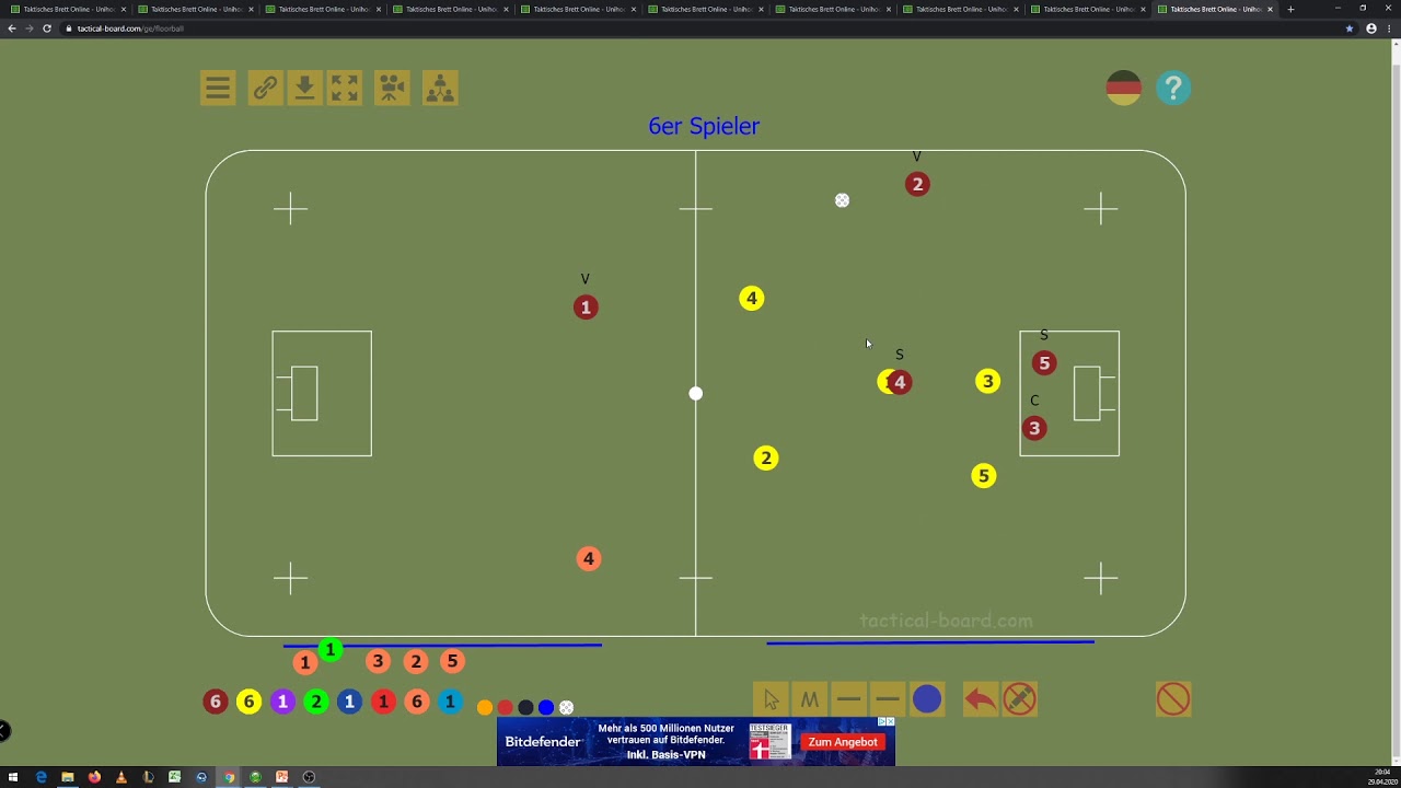 Kurs 004 Standardsituationen - 7. 6ter Spieler