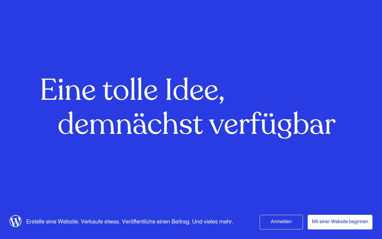 Startseite der Website von UHC Berlin e. V. (Screenshot vom 22.10.2026)